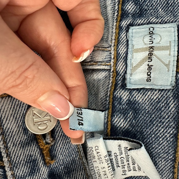 Jeans Calvin Klein,classic, size 13/14 - Picture 3 of 4